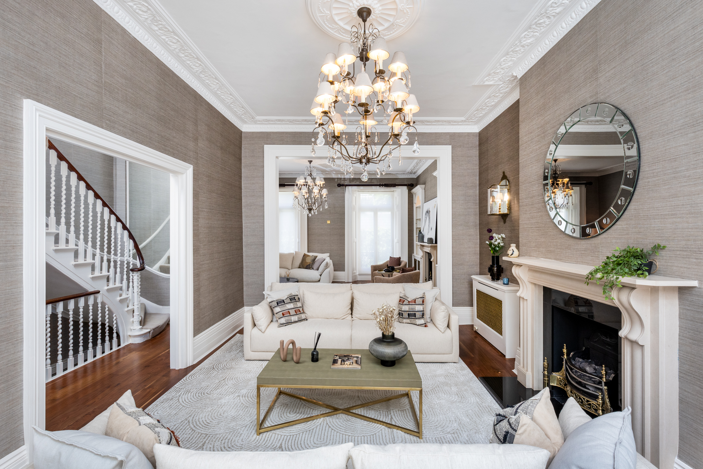 Elegant Walton Street Townhouse with Private Garden