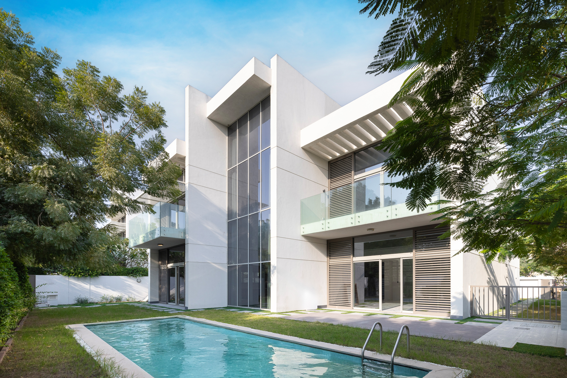 Elegant District One Villa with Burj Khalifa Views