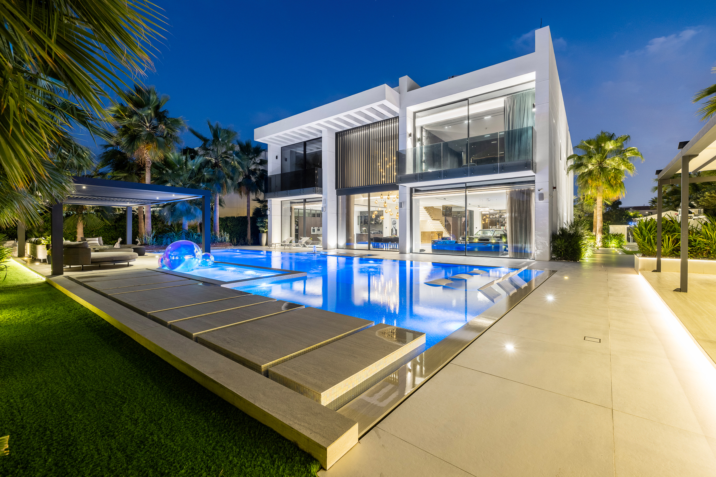 Palatial MBR City Villa with Sweeping Downtown Views