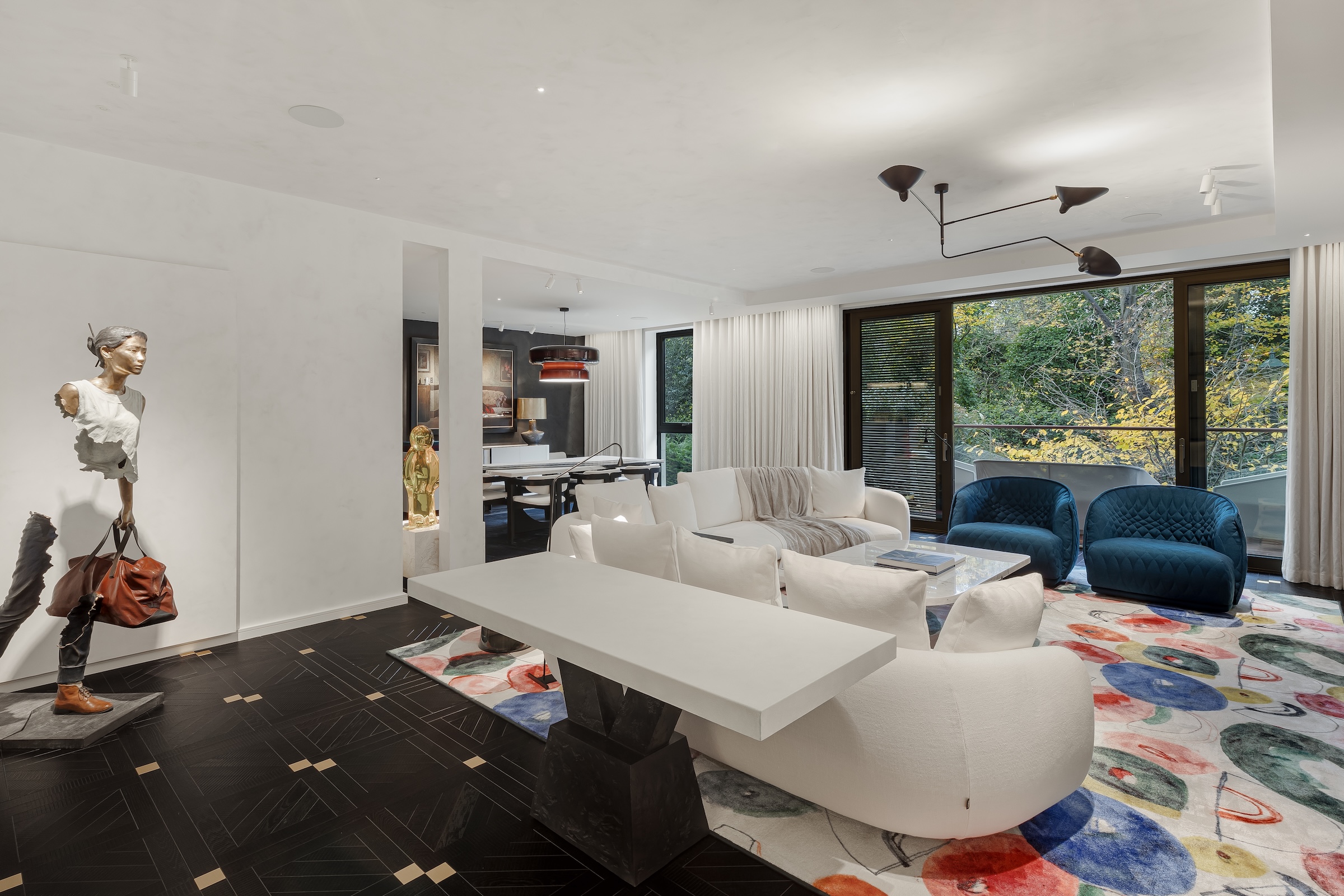 Park facing apartment in an incredible development