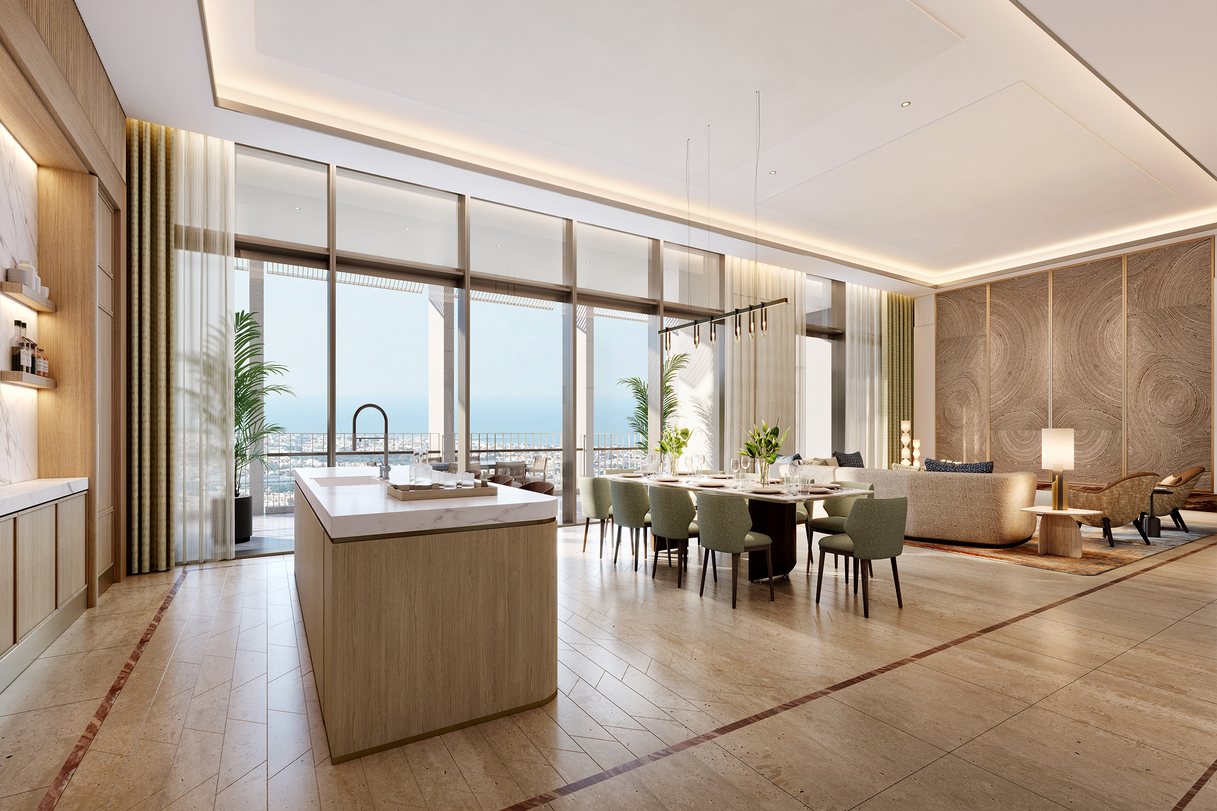Private Residence with DIFC View