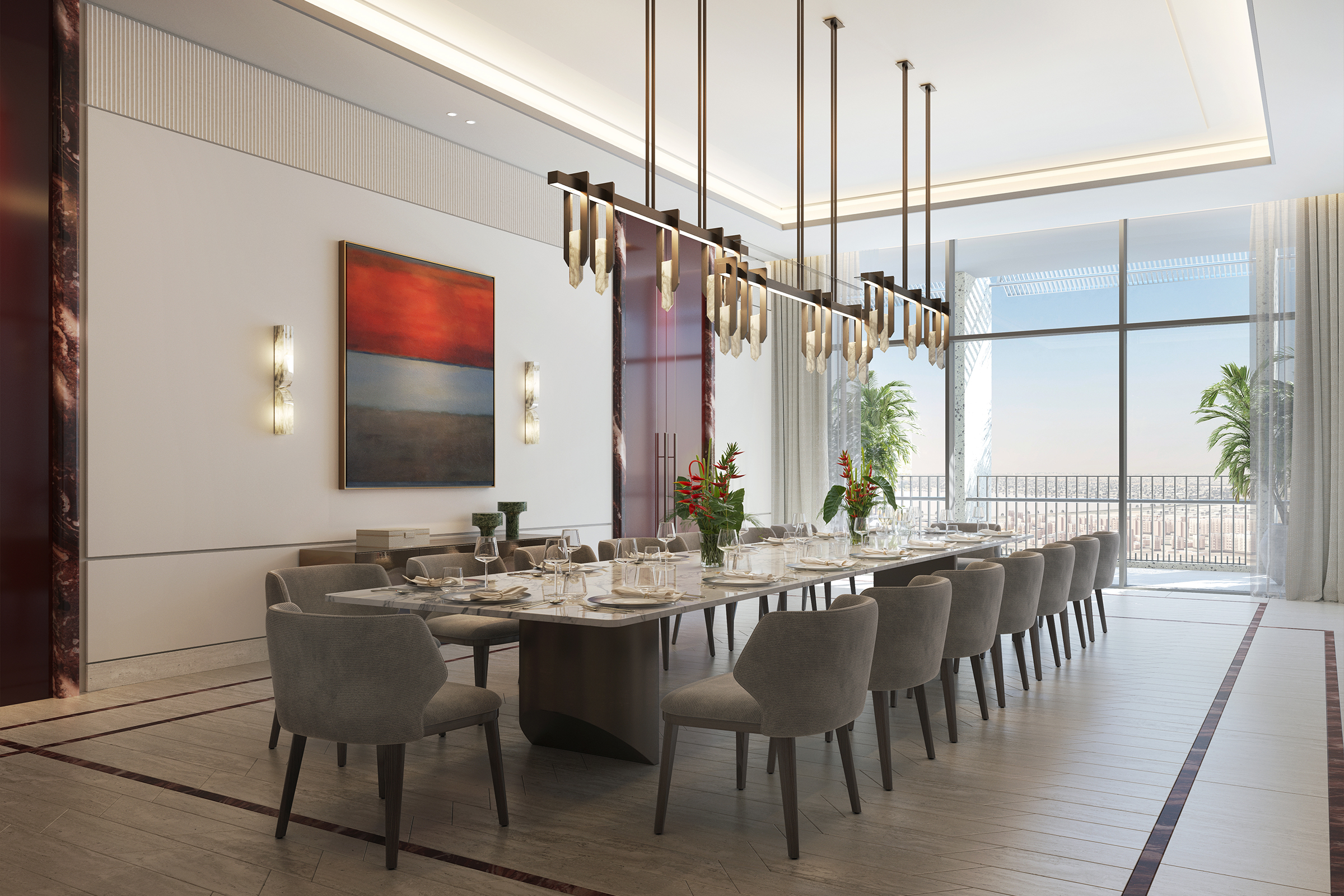 Apartment with Wraparound Terrace and Amazing View