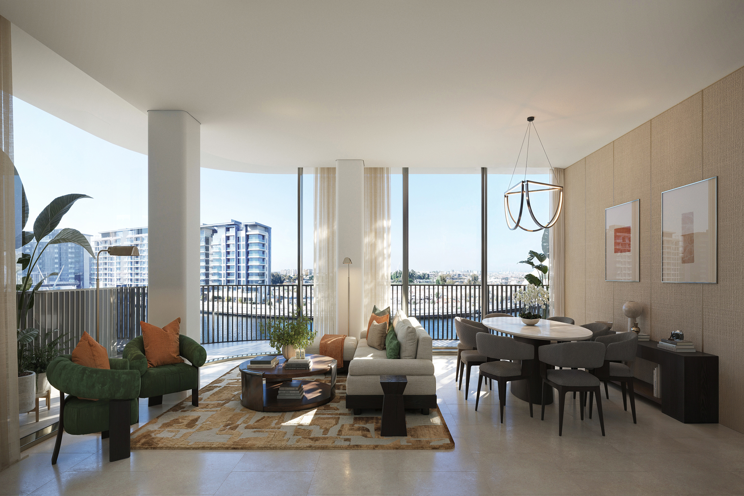 Apartment with Views Over the Community