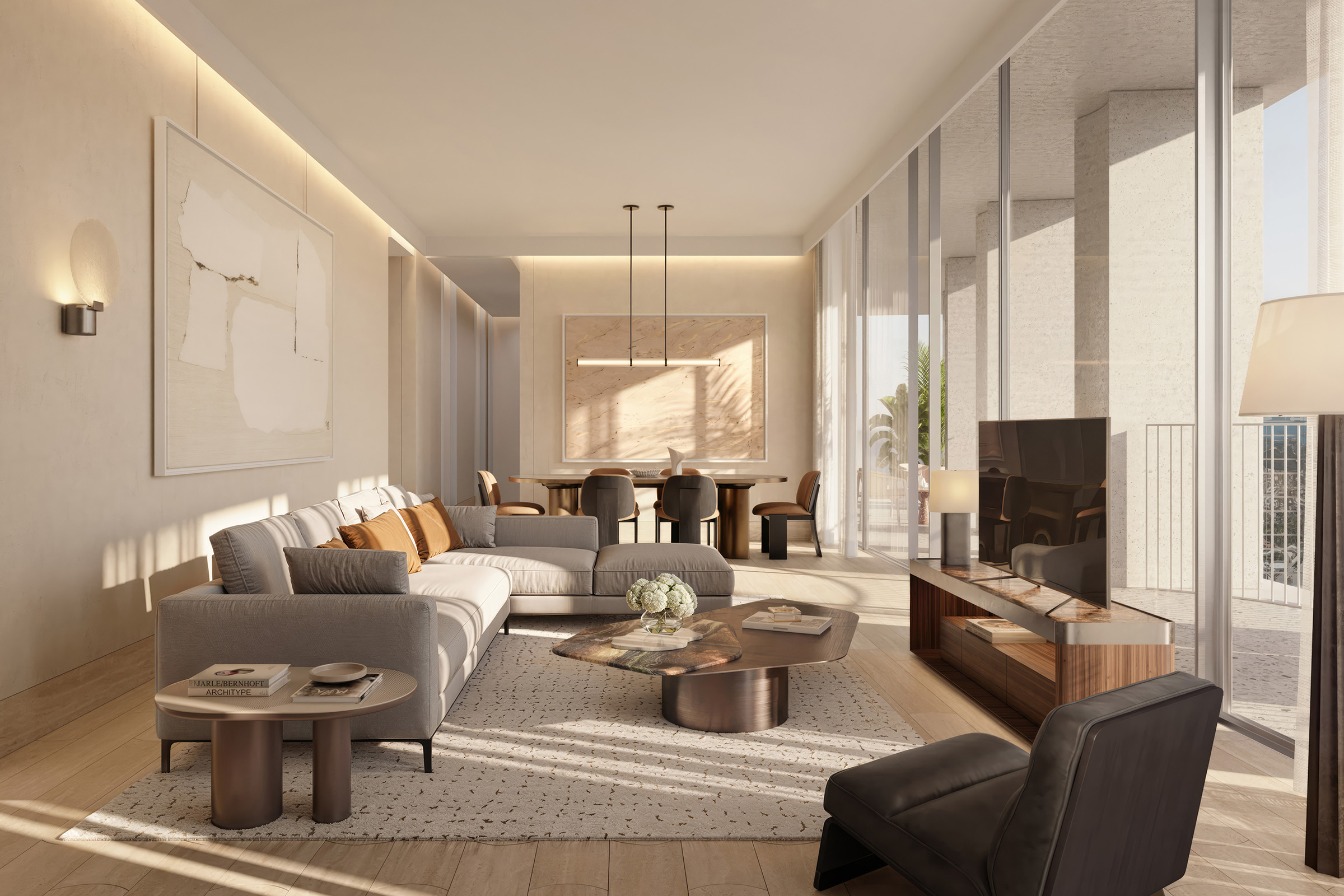 Apartment Overlooking DIFC Skyline
