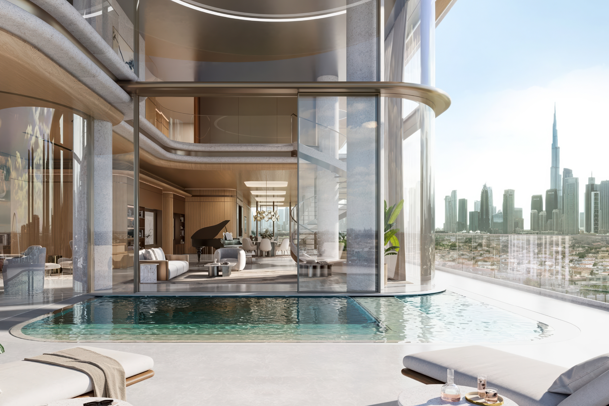 Stylish Duplex with Incredible City Views