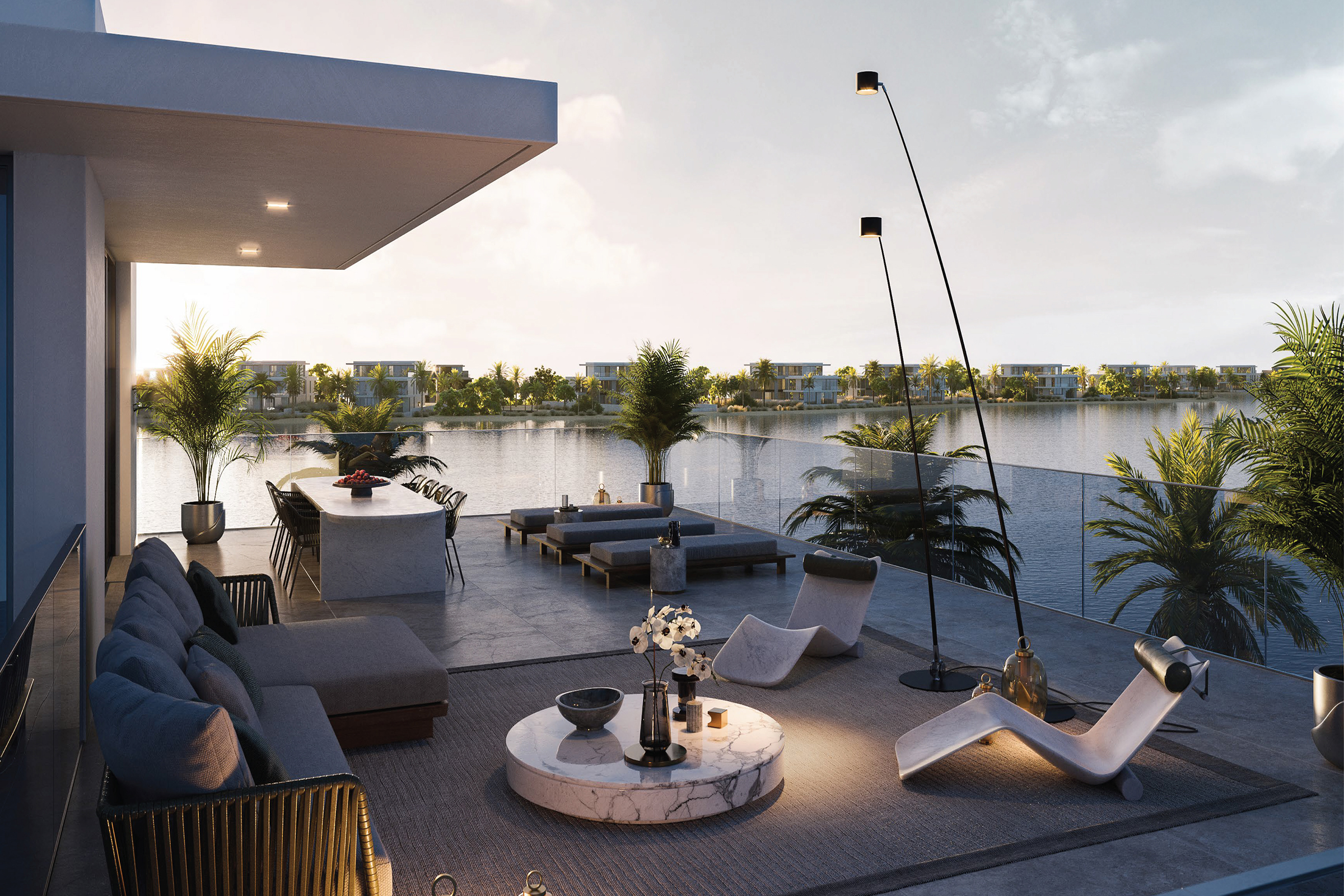 Contemporary Masterpiece on the Lagoon