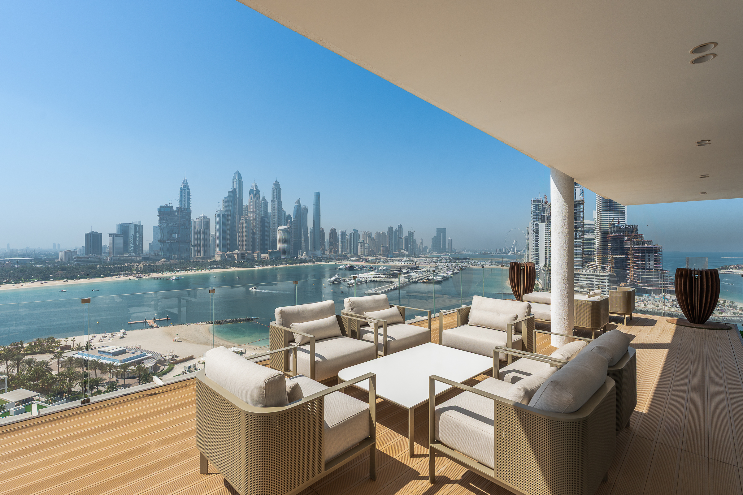 Stunning Beachfront Duplex Penthouse on the Palm