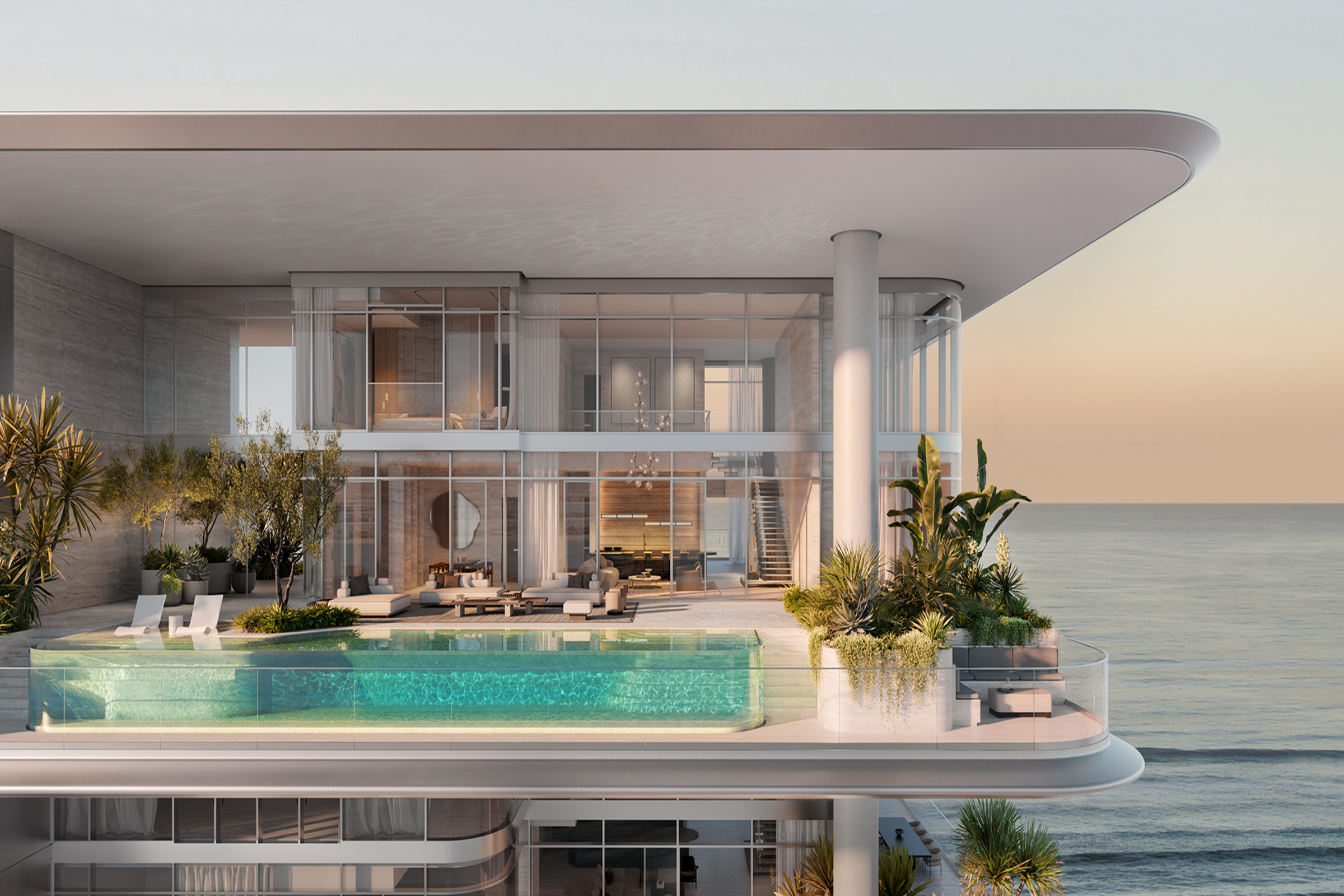 Stunning Four-Bedroom Duplex with Pool and Jacuzzi