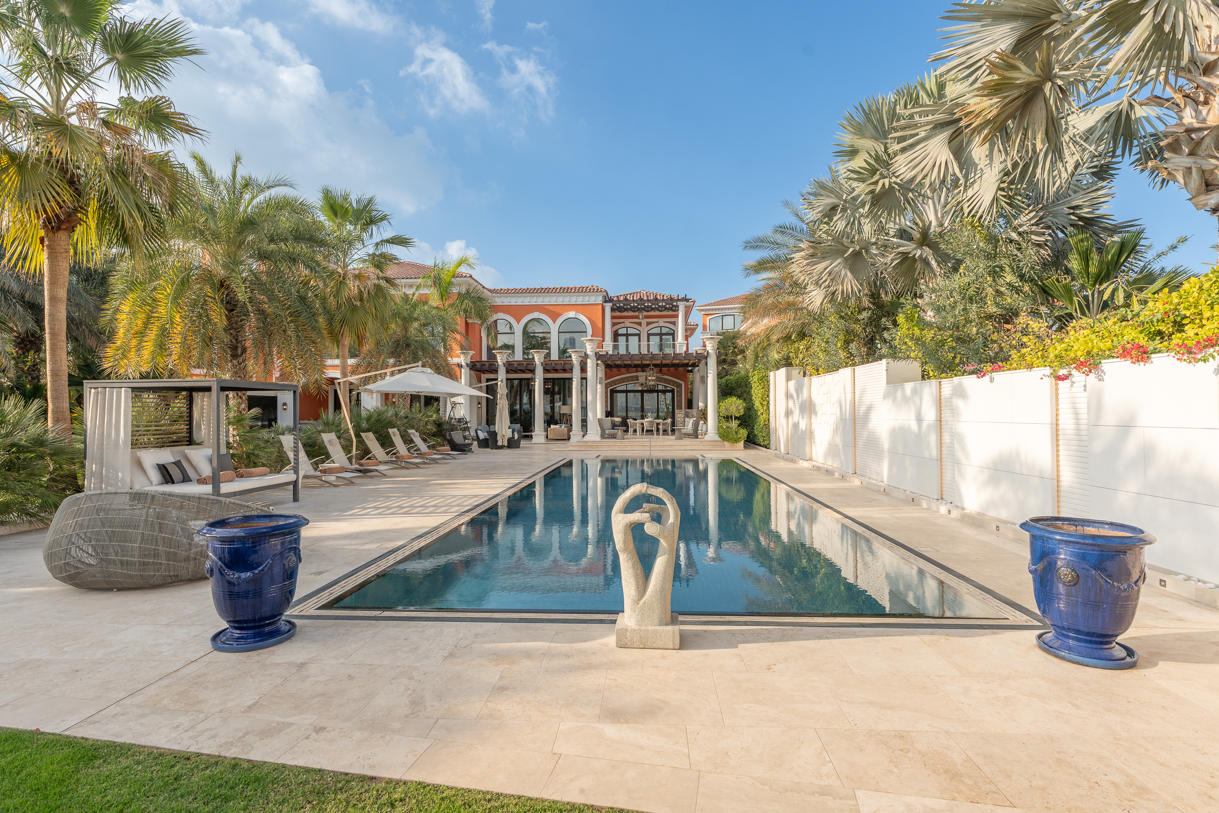 Mediterranean Style Waterfront Villa on Palm Jumeirah
