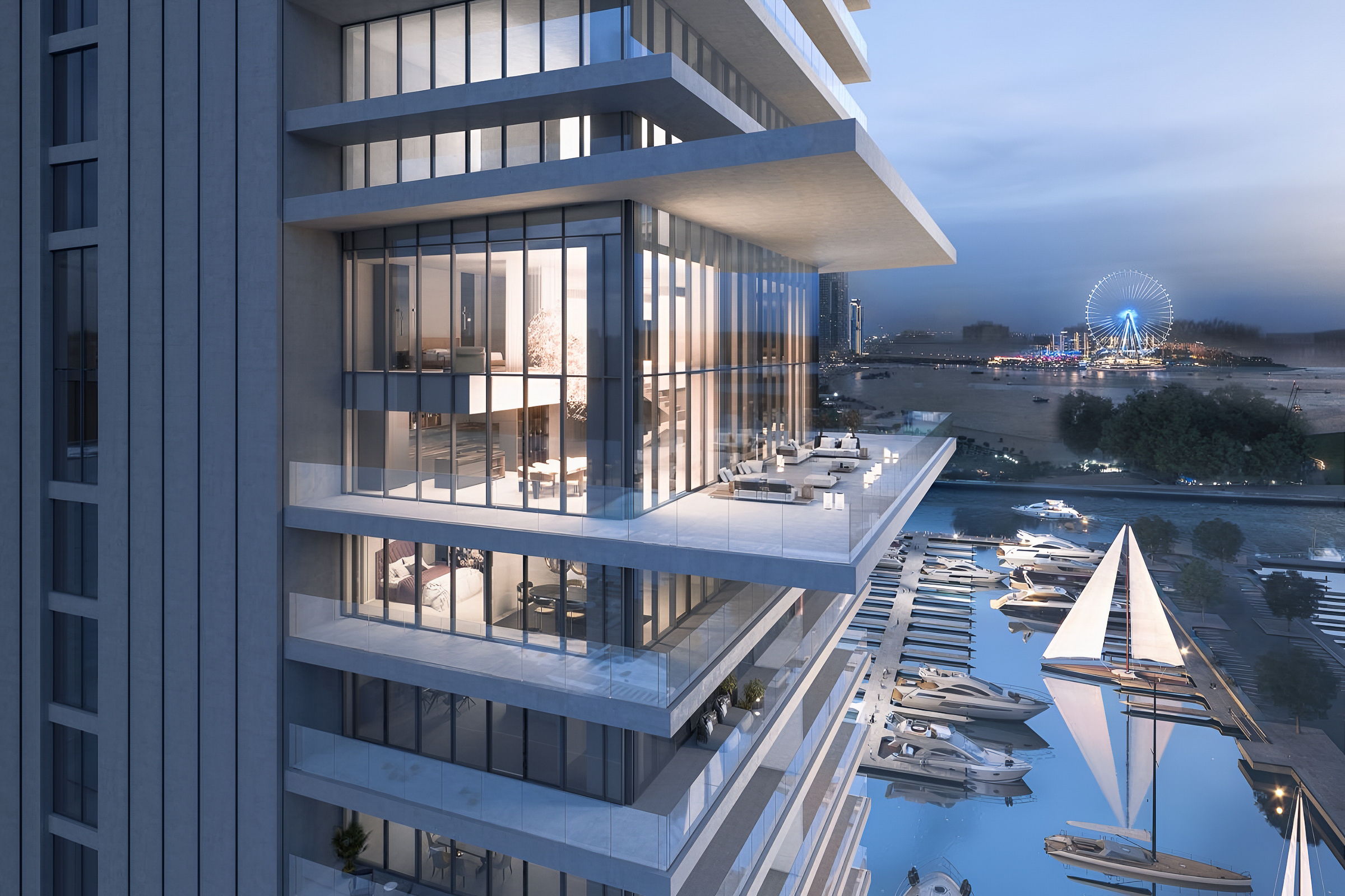 Sea-Facing Apartment in Dubai Harbour
