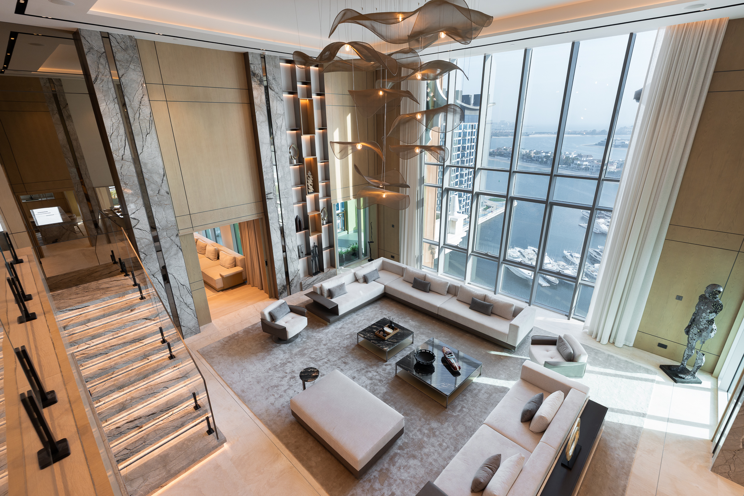Voluminous Quadruplex Penthouse on Palm Jumeirah