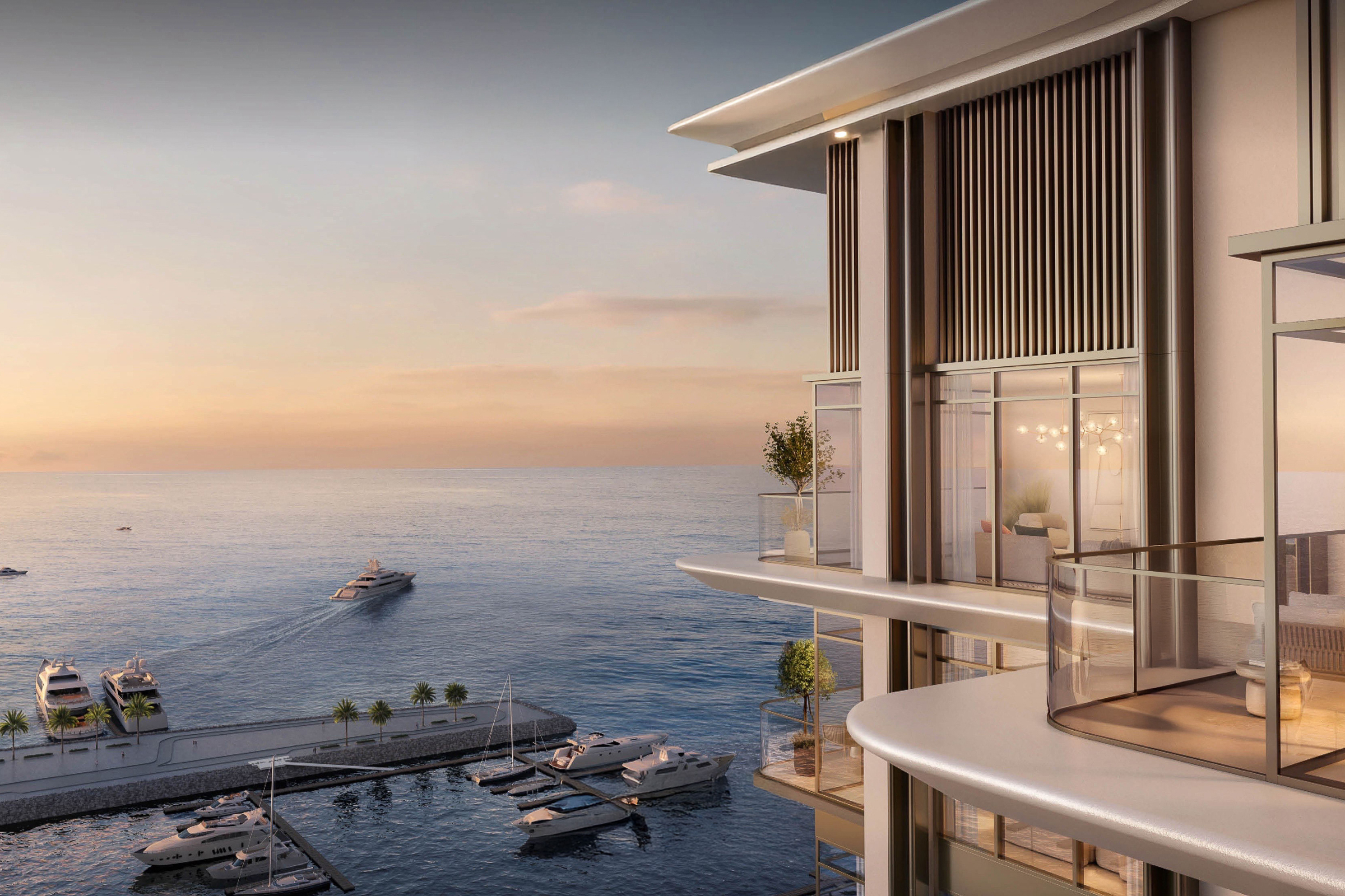 Stunning Apartment with Full Marina and Sea Views