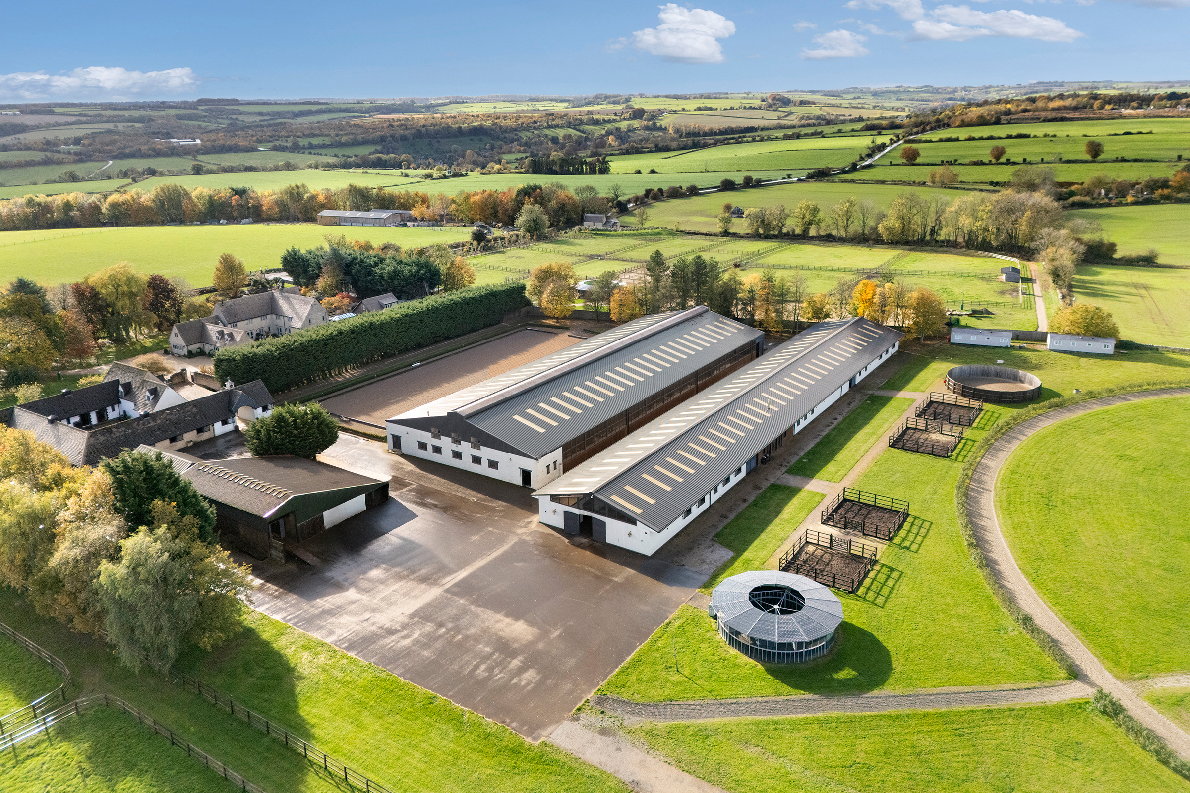 Exceptional 80-Acre Equestrian Estate with Olympic-Standard Facilities