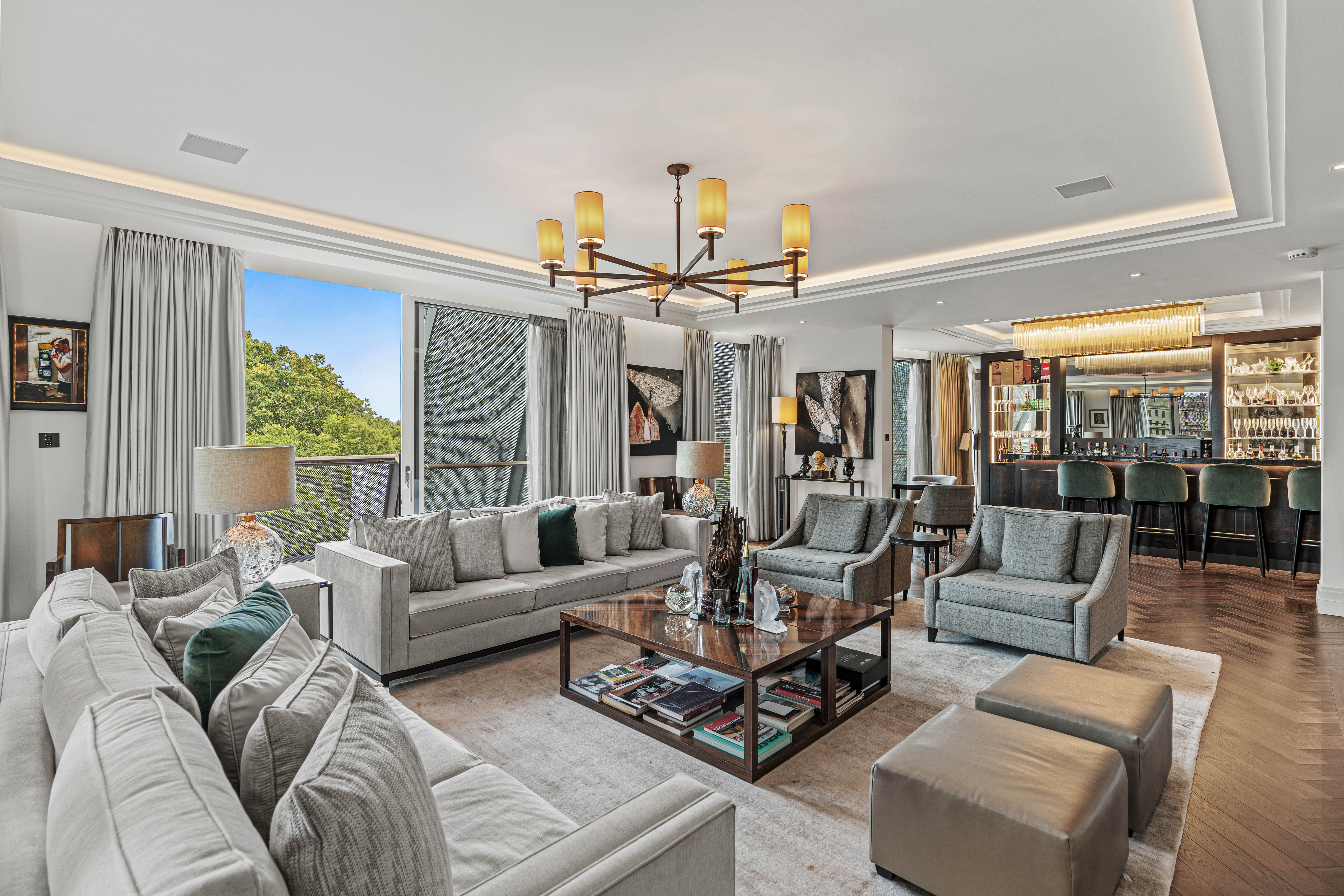 A remarkable penthouse in one of London's most prestigious addresses