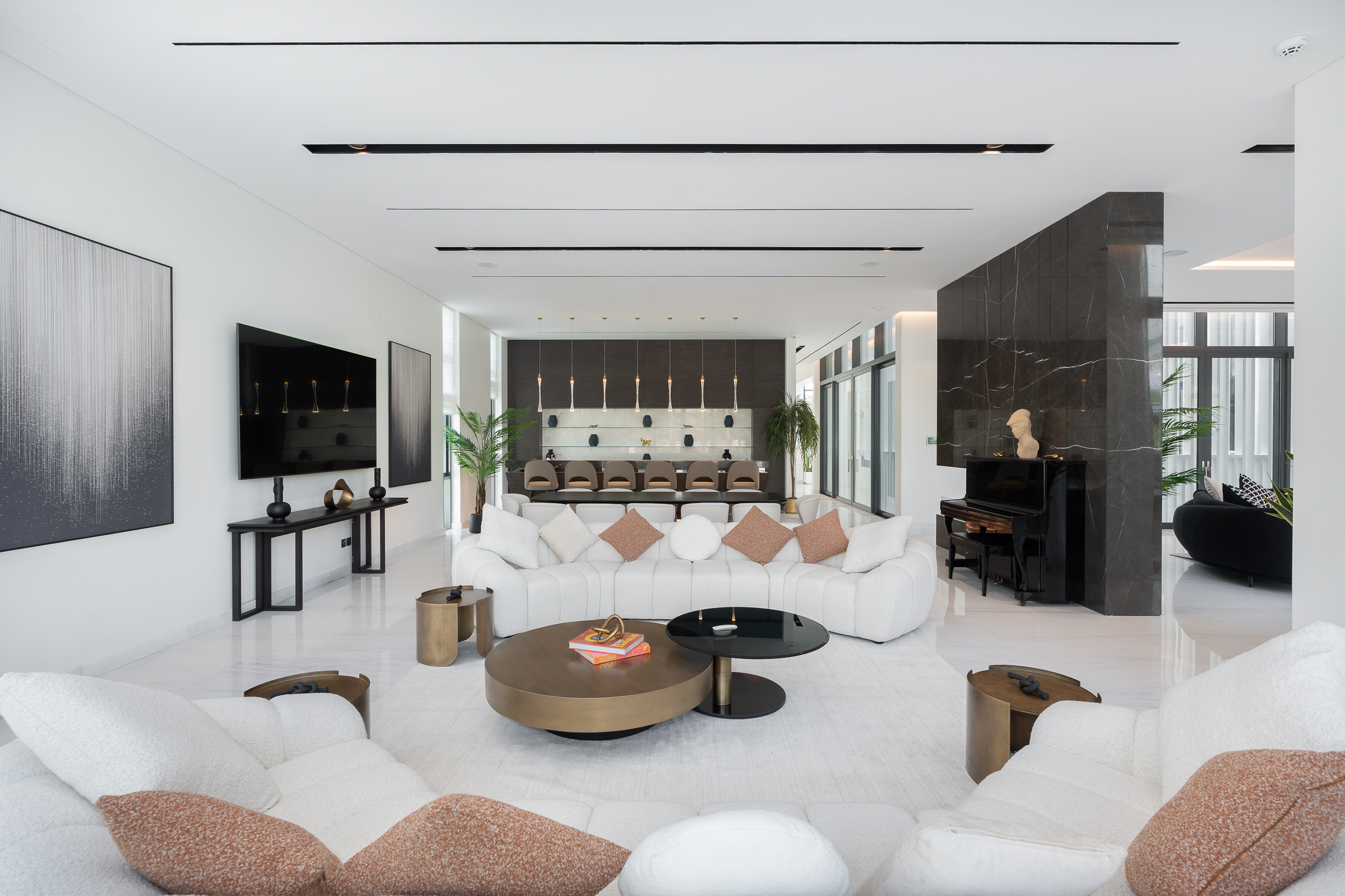 Monumental Dubai Hills Estate Mansion with Burj Khalifa Views