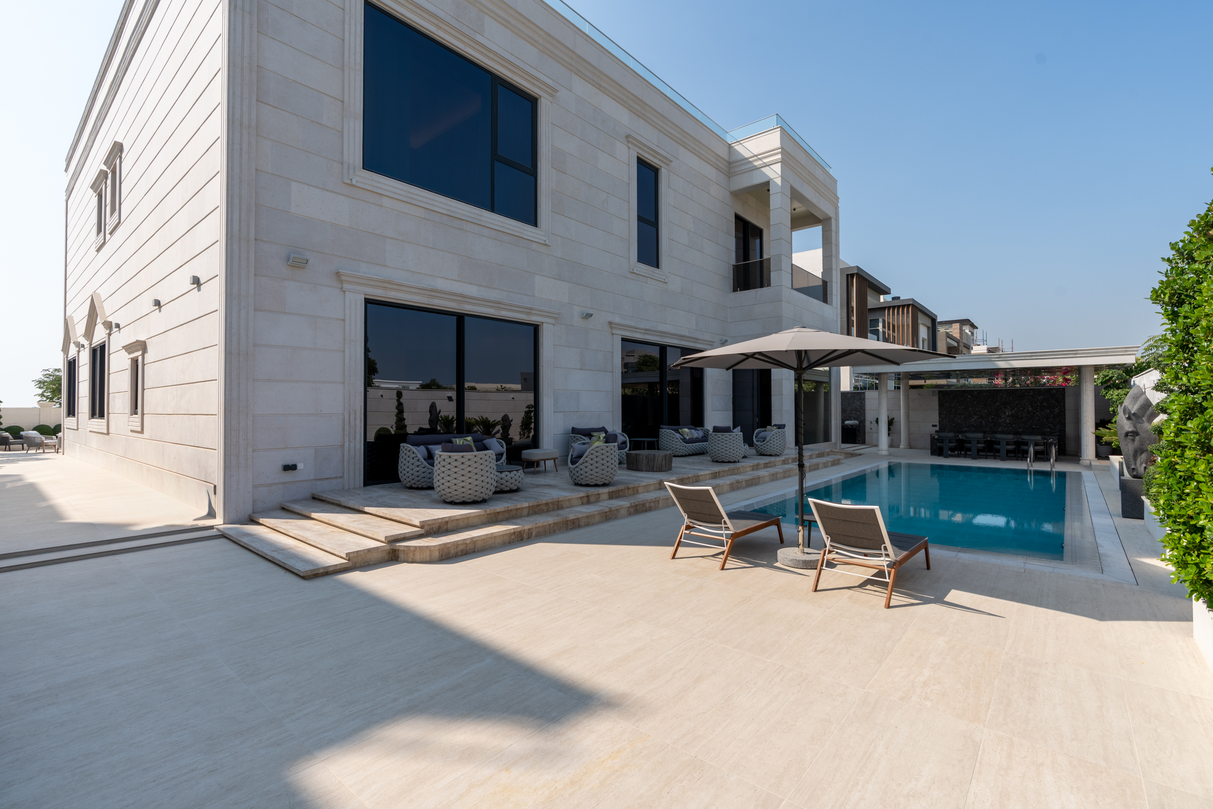 Custom Fairways Villa with Classically-Styled Architecture