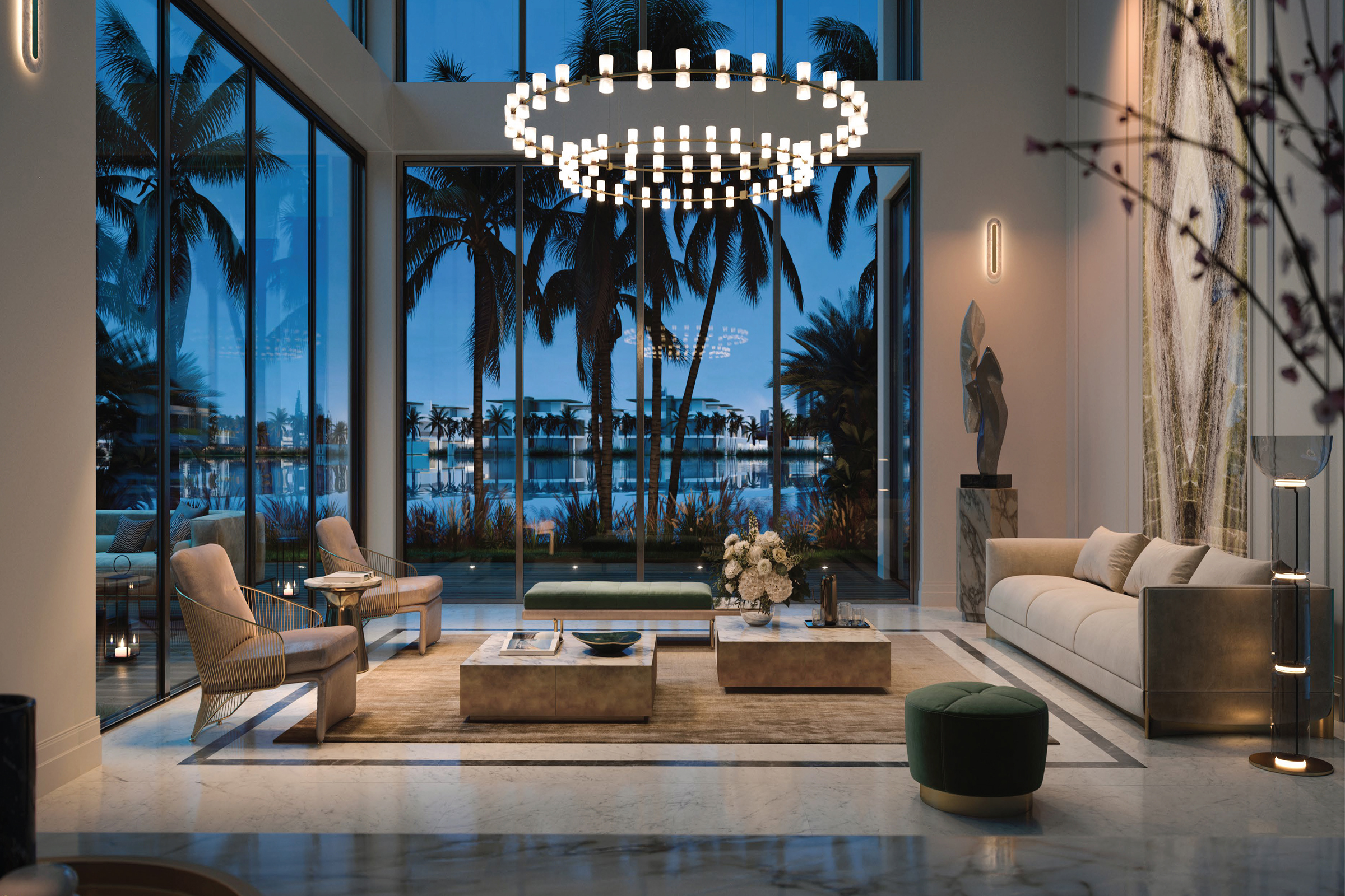 Contemporary Masterpiece on the Lagoon