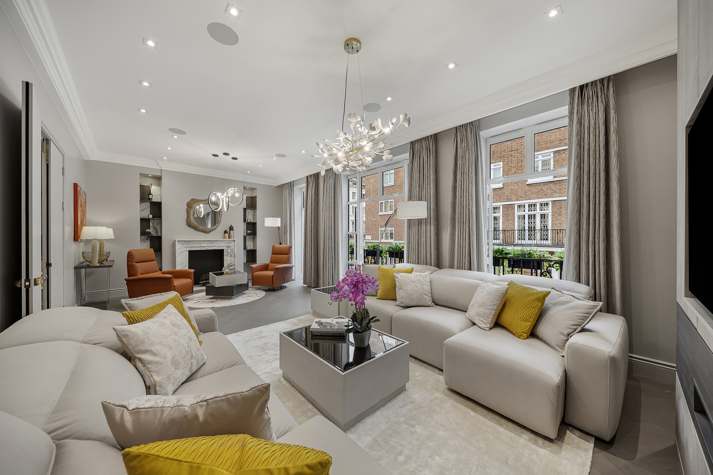 Impeccably designed turnkey family residence on Gloucester Square