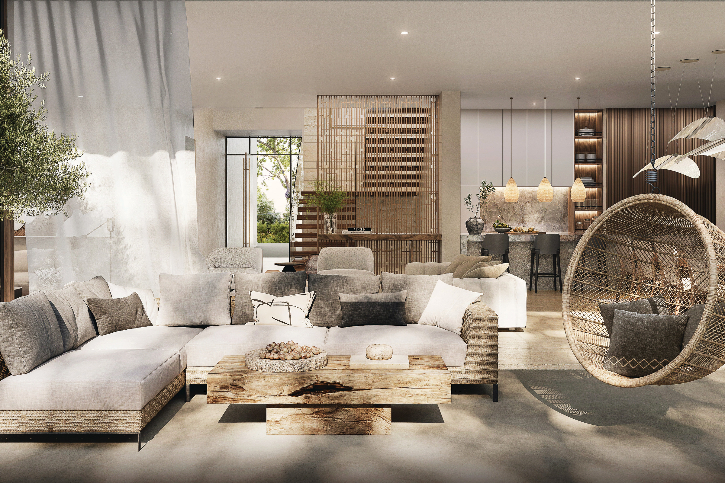 Alaya Villa with Private Beach Access