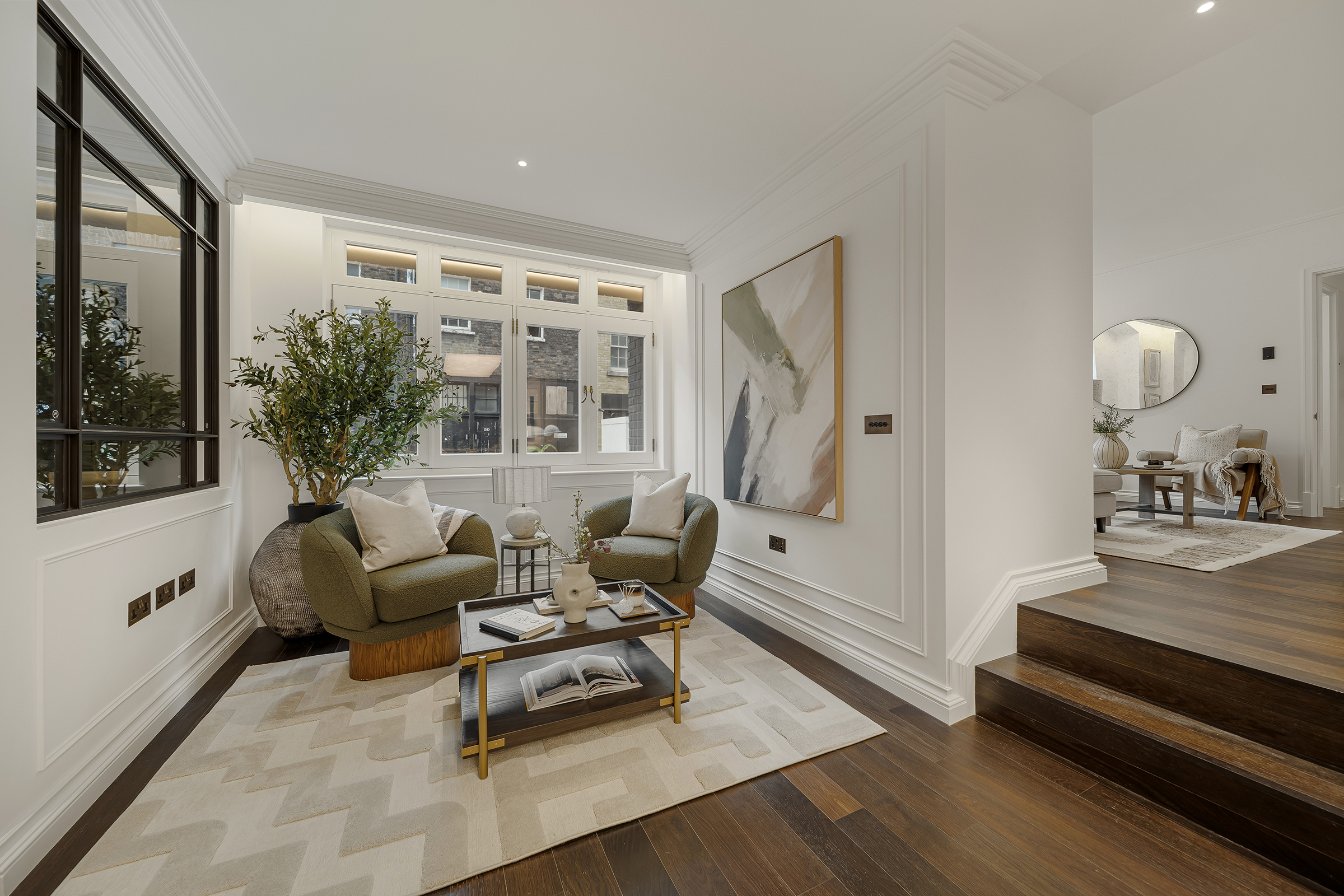 A magnificently finished townhouse in an exclusive Mayfair development