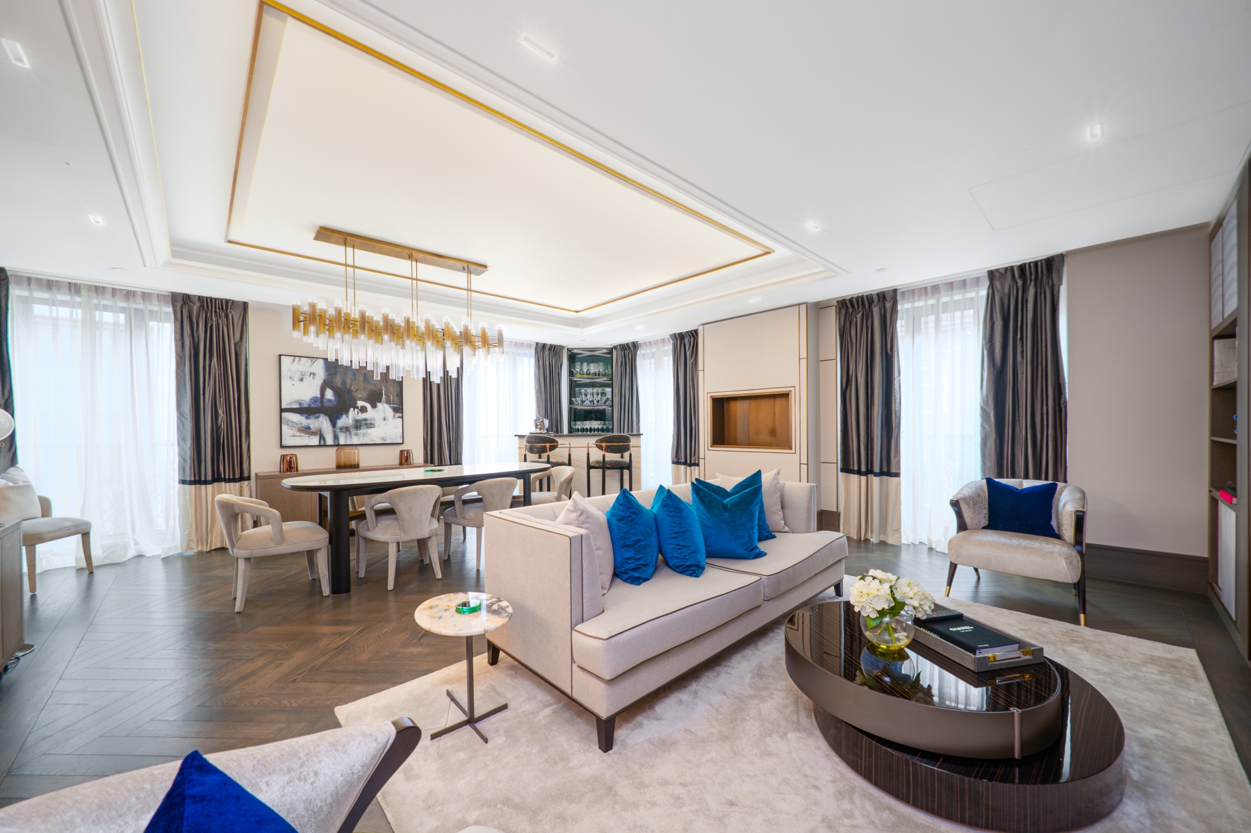 Luxurious two-bedroom apartment in Mayfair