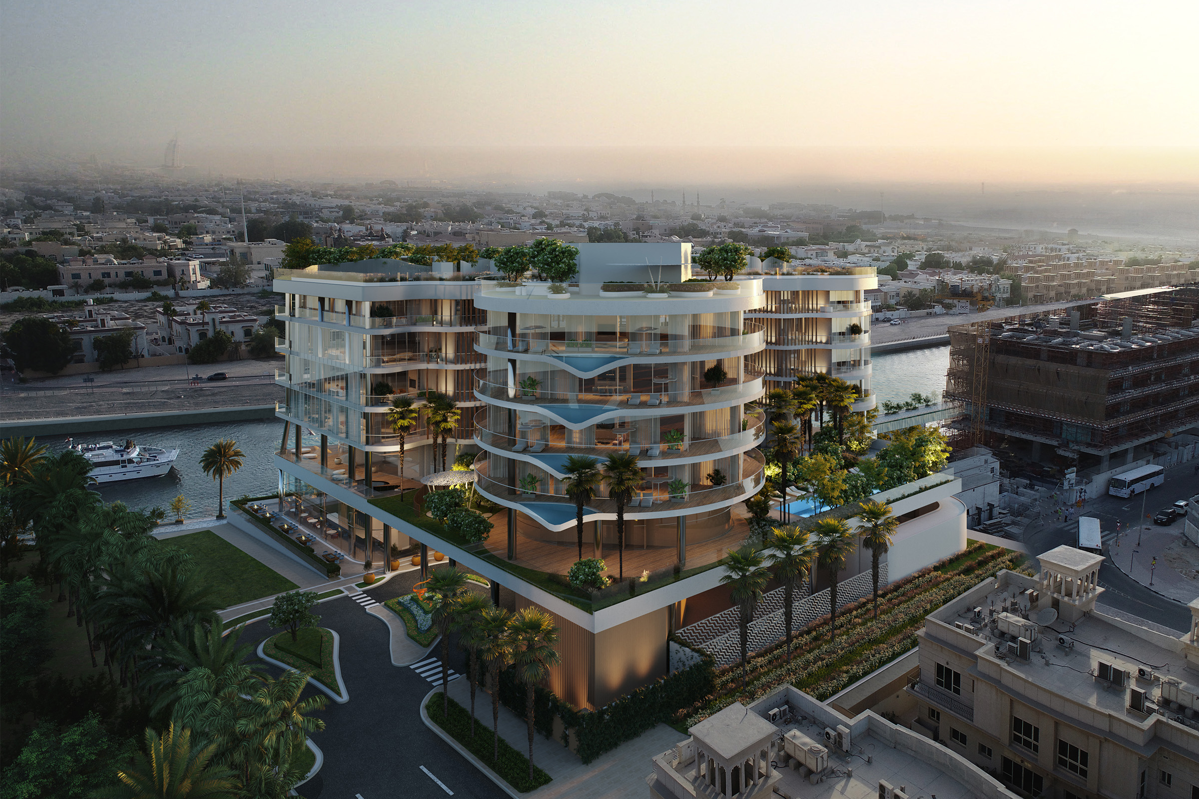 Brand New Penthouse with Waterfront Views in Jumeirah