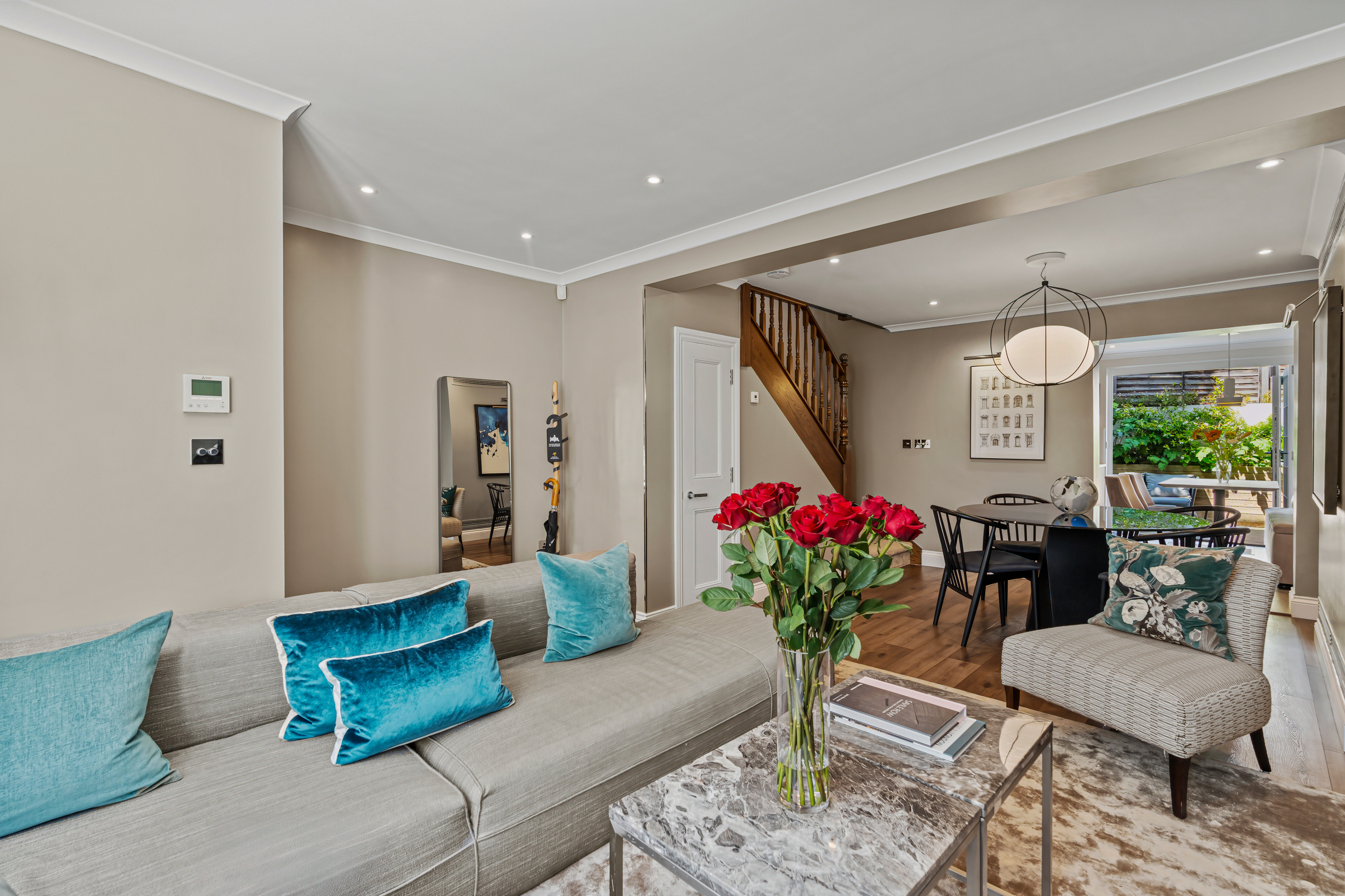 A Three-Bedroom Townhouse with Garden and Roof Terrace in Knightsbridge