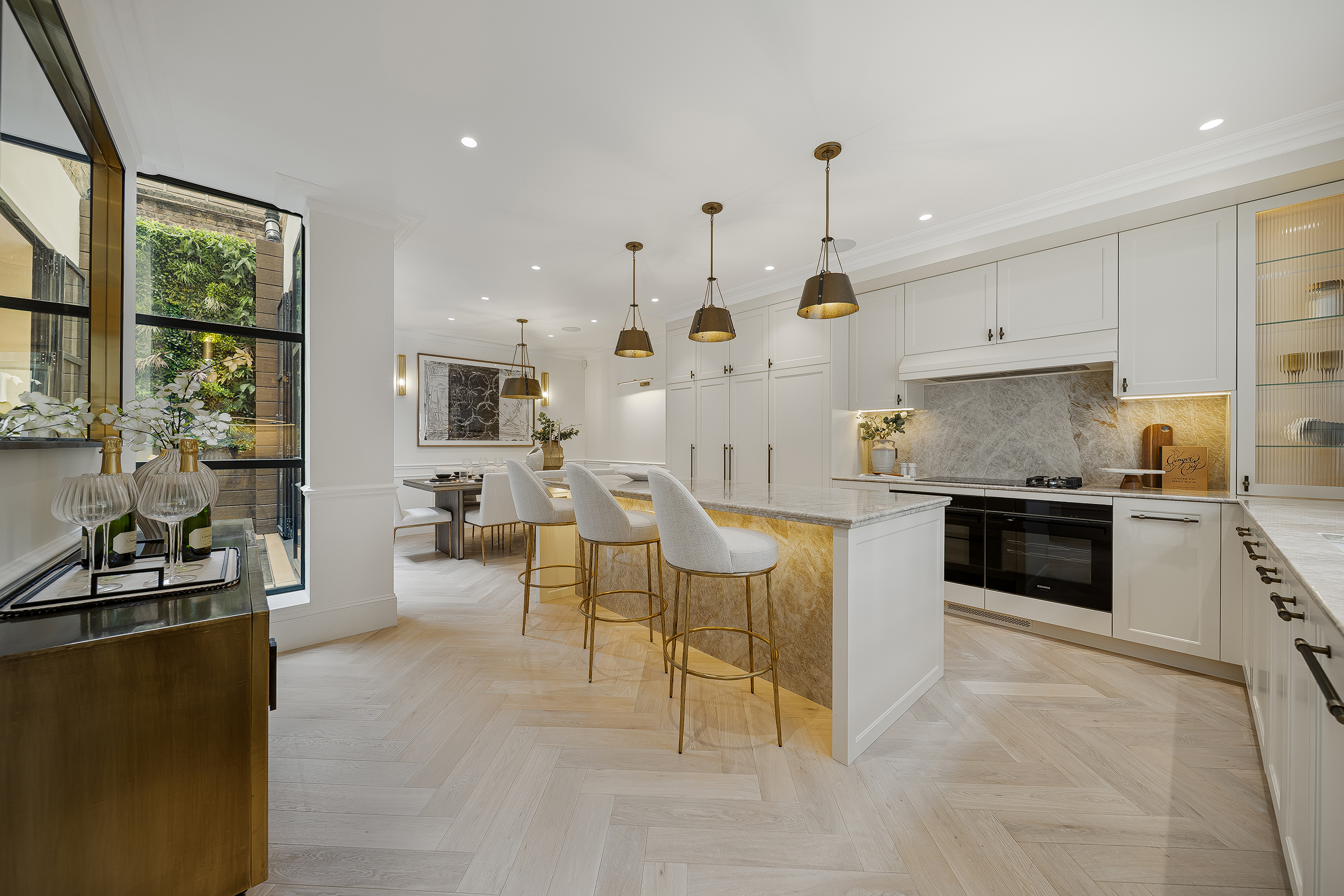 A Rare Double-Fronted Freehold House in Marylebone