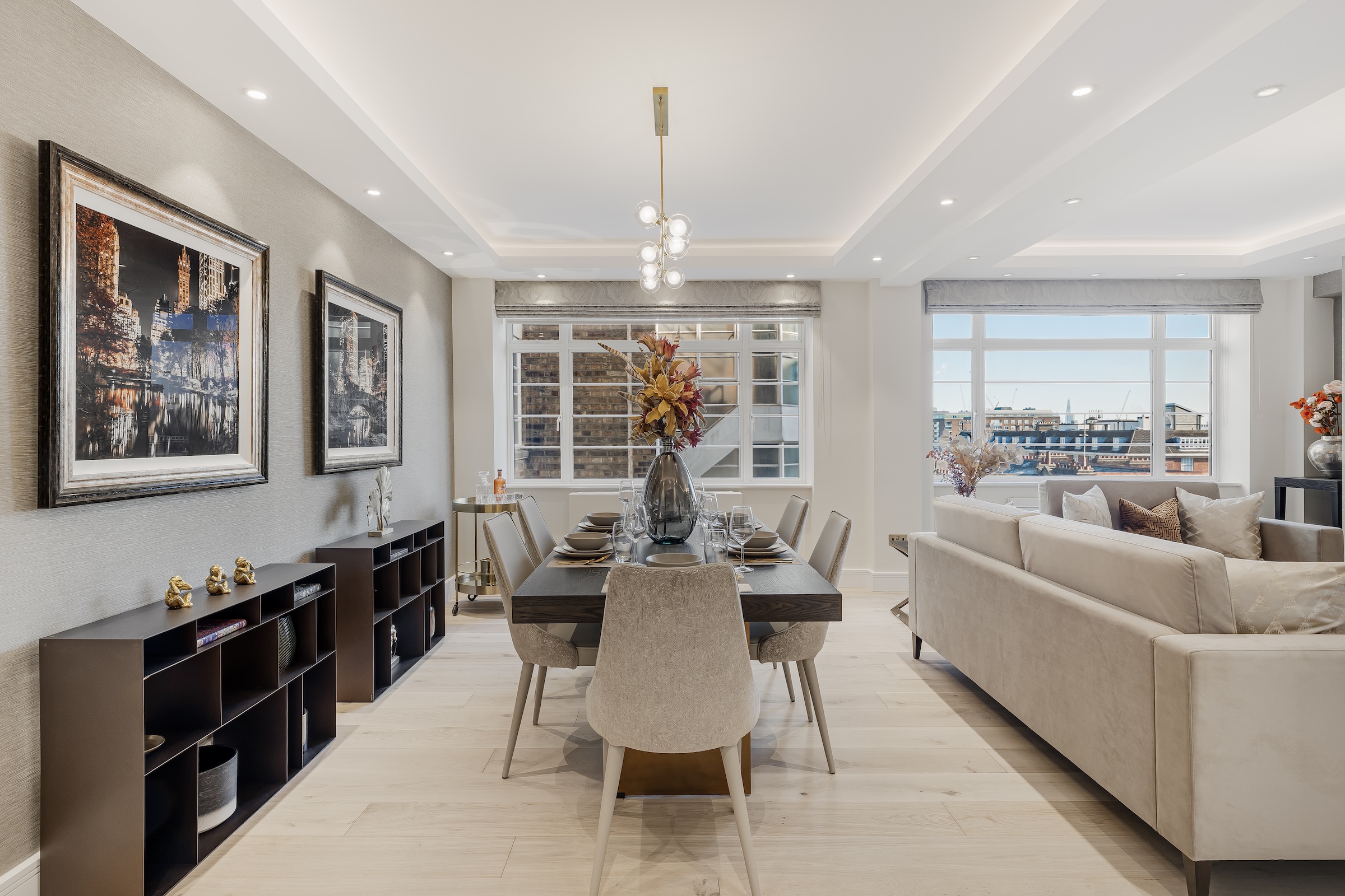 A Stunning Interior-Designed Apartment in Marylebone